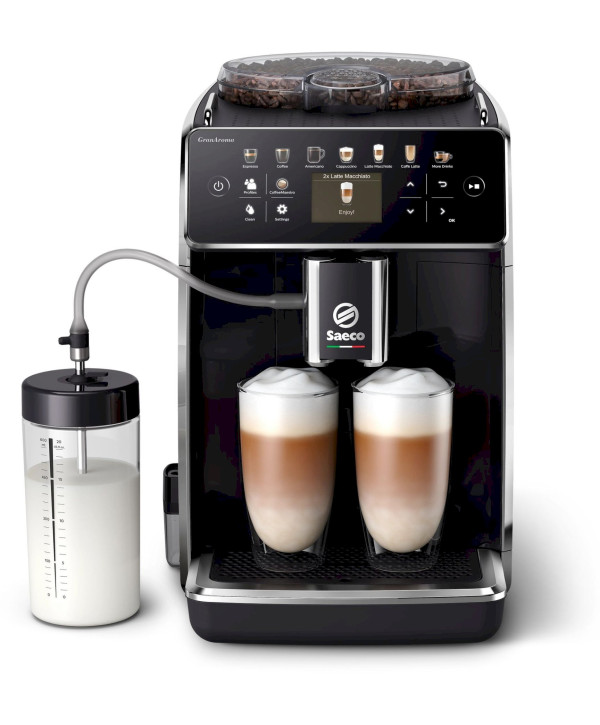 Saeco GranAroma SM6580 machine à café automatique noir classe d'efficacité énergétique B