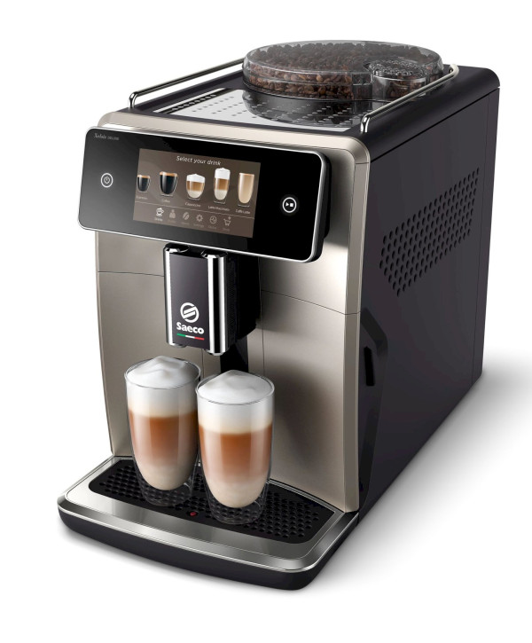 Saeco Xelsis Deluxe machine à café automatique titane - Classe d'efficacité énergétique B SM8782/30