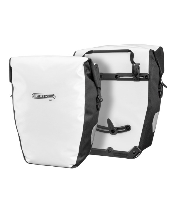 Ortlieb Back-Roller City sacoches de roue arrière (PAIRE) blanc