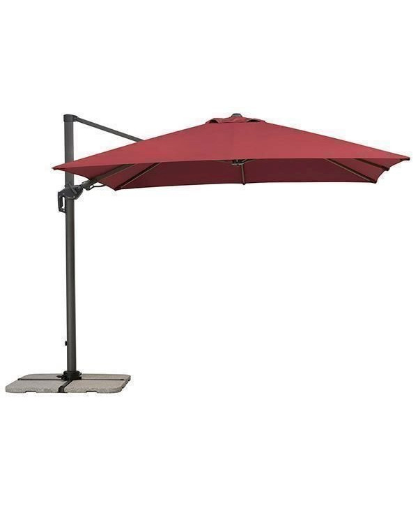 Schneider Rhodos Twist 300 x 300 cm bordeaux Parasol