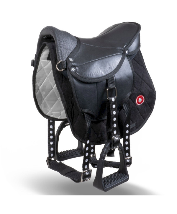 Pink Papaya selle pour cheval en peluche 125cm