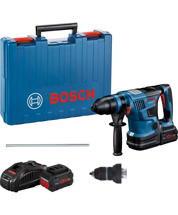 Bosch GBH 18V-34 CF Professional perforateur sans-fil SDS plus BITURBO (2x batteries 8Ah + chargeur)