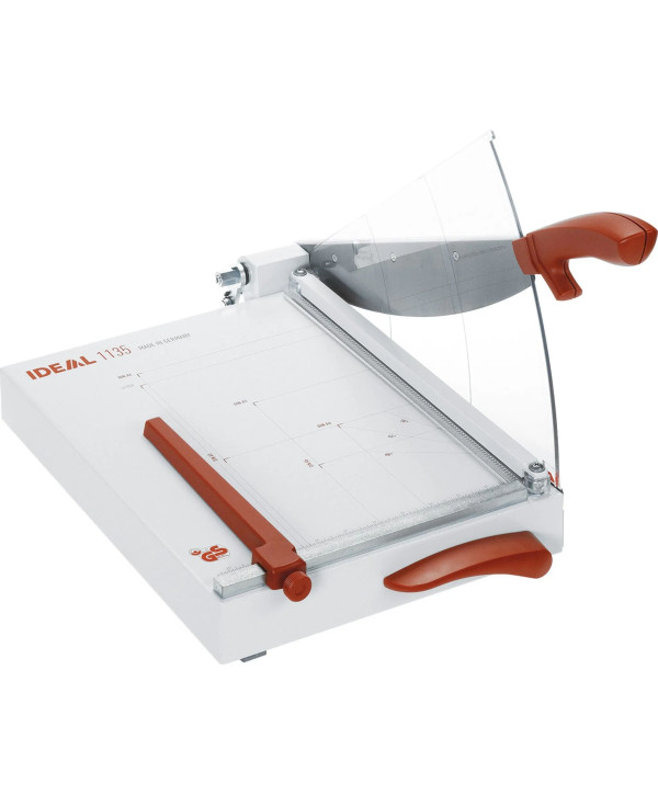 Ideal 1135 coupeuse de papier - longueur de coupe 350mm - 25 feuilles jusqu'au DIN A4