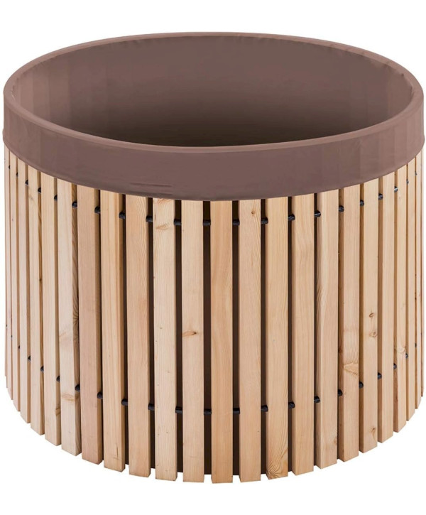 Beckmann tonneau de pluie 800L en bois de mélèze