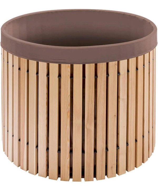 Beckmann tonneau de pluie 600L en bois de mélèze