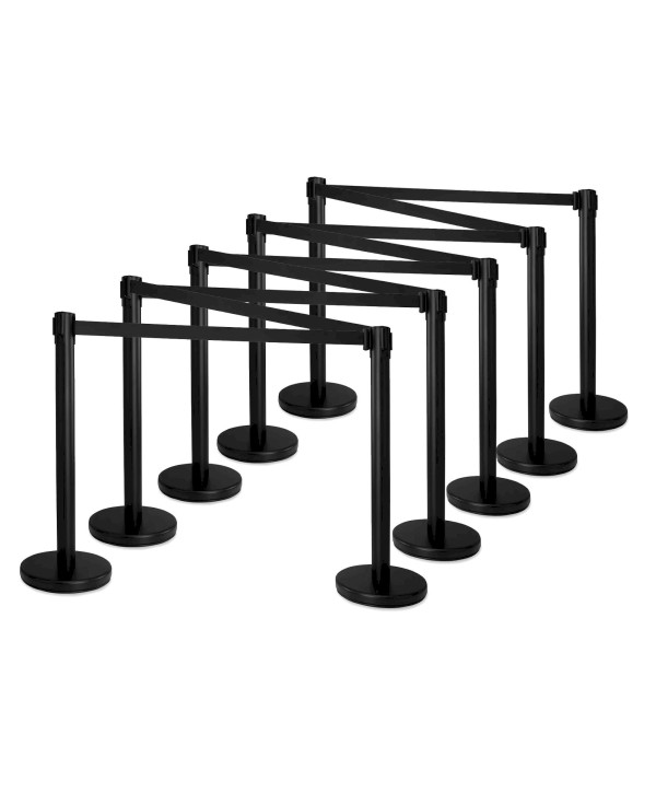 Stagecaptain PLS-200BKB poteau de guidage en noir Set x 10