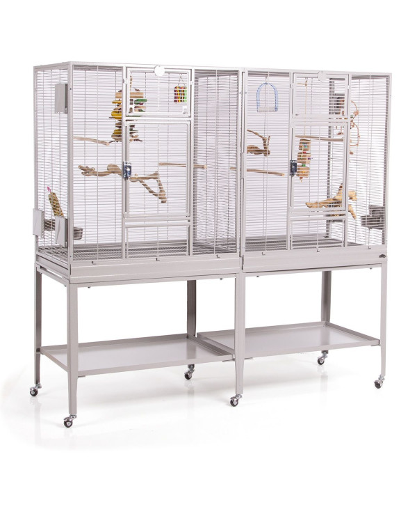 Montana New Madeira Double Platinum cage à oiseaux, volière