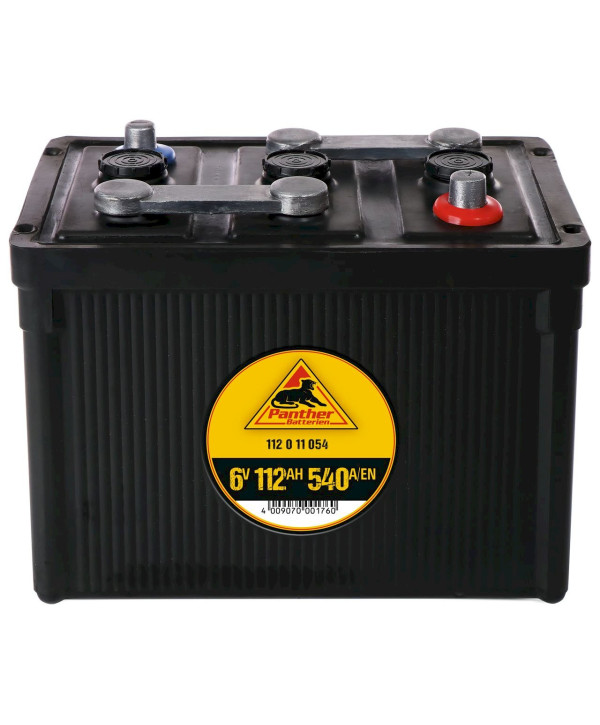 Panther Oldtimer trocken Autobatterie 6V 84Ah 540A/EN (112-011-054)