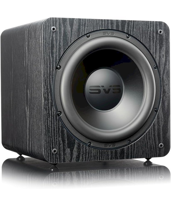 SVS SB1000 PRO Black Ash Subwoofer clos