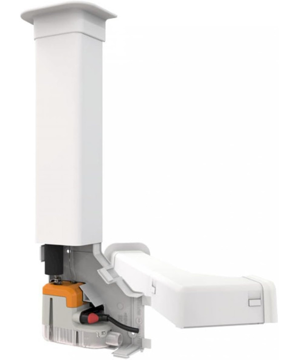 Sauermann Delta Pack Kondensatpumpe für Klimaanlagen mit Ellenbogenkanal 80 x 60 mm - 20l/h