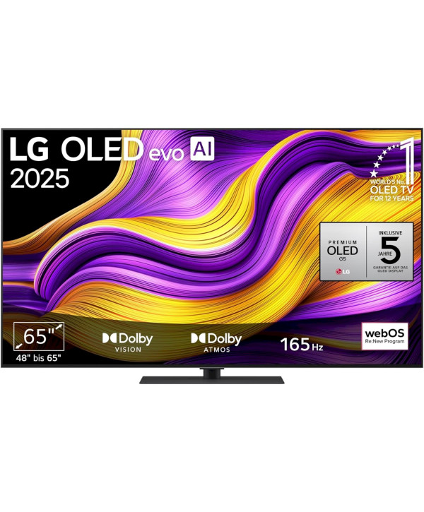 LG OLED65G59LS OLED evo AI G5 4K Smart TV 65 Zoll - Energieeffizienzklasse E