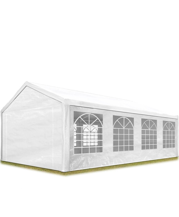 Tente de réception 4x8m imperméable,  résistance UV 20+