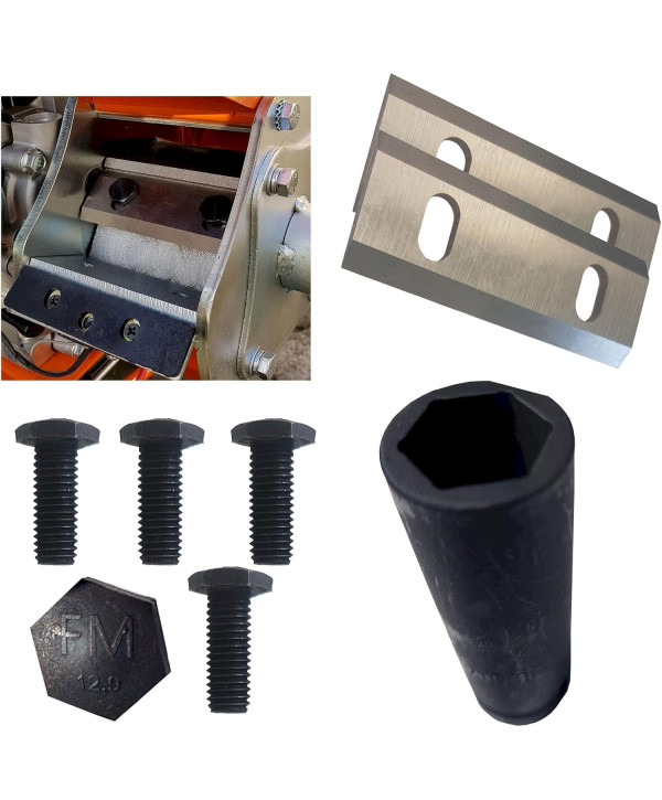 Forest Master Messer Montage-Kit 3tlg. für FM4DDE FM6DD und FM6DDES