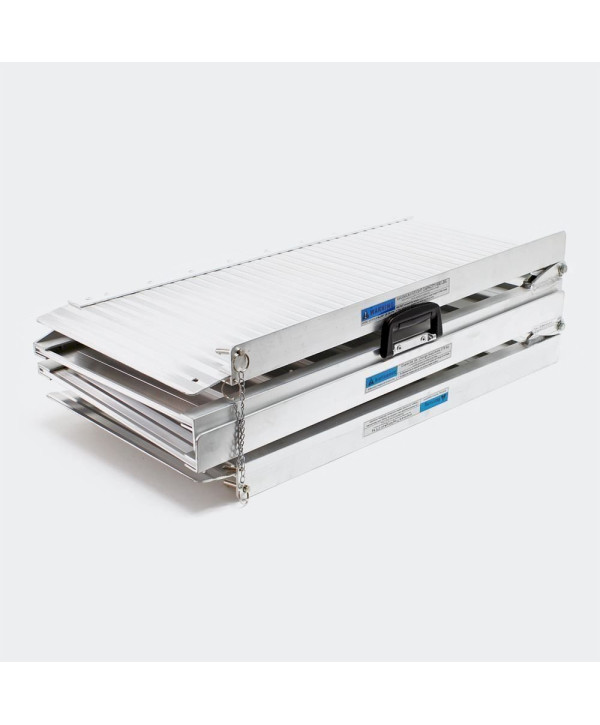 Aluminium Auffahrrampe 2x faltbar 183cm 270kg