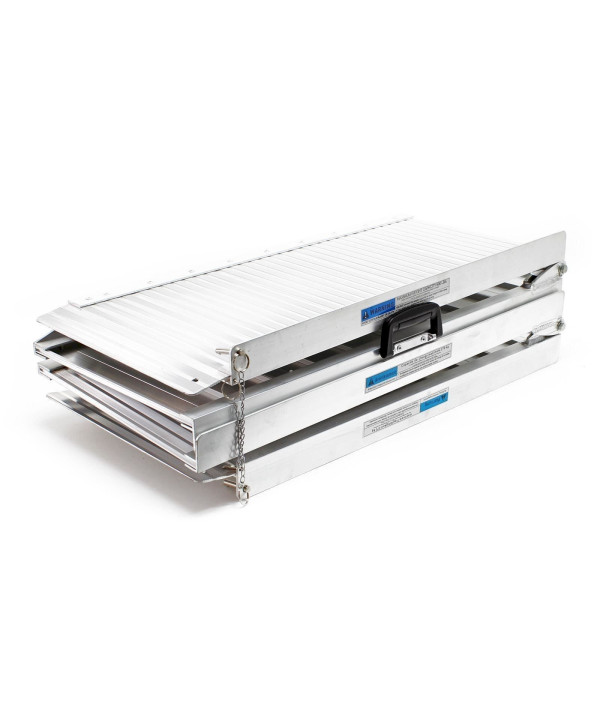 Auffahrrampe 2x faltbar Aluminium 152cm 270kg Auto Rampe mobil