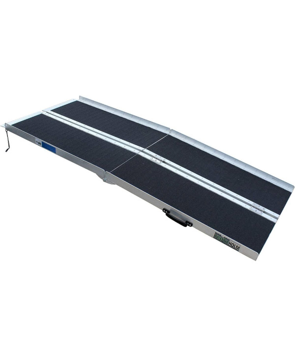 TrutzHolm Auffahrrampe 183cm bis 270 kg klappbar Alu Friktionsbeschichtung