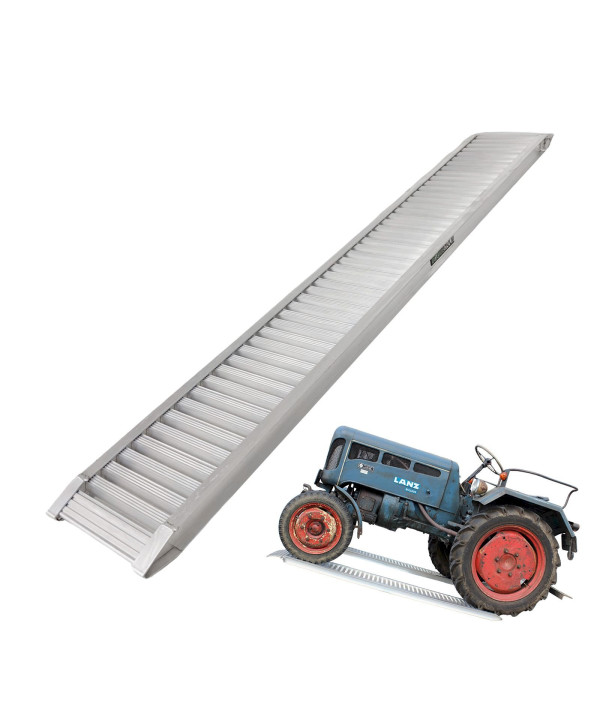TRUTZHOLM Aluminium Auffahrrampe 1000 kg - Länge 200 cm