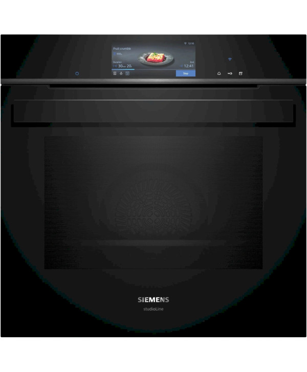Siemens HS958GCB1 iQ700 four intégrable vapeur 60x60cm noir
